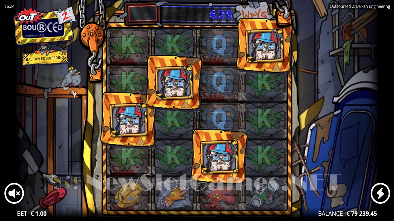 Outsourced 2 Balkan Engineering Slot Slot Image in Demo - pic. 14