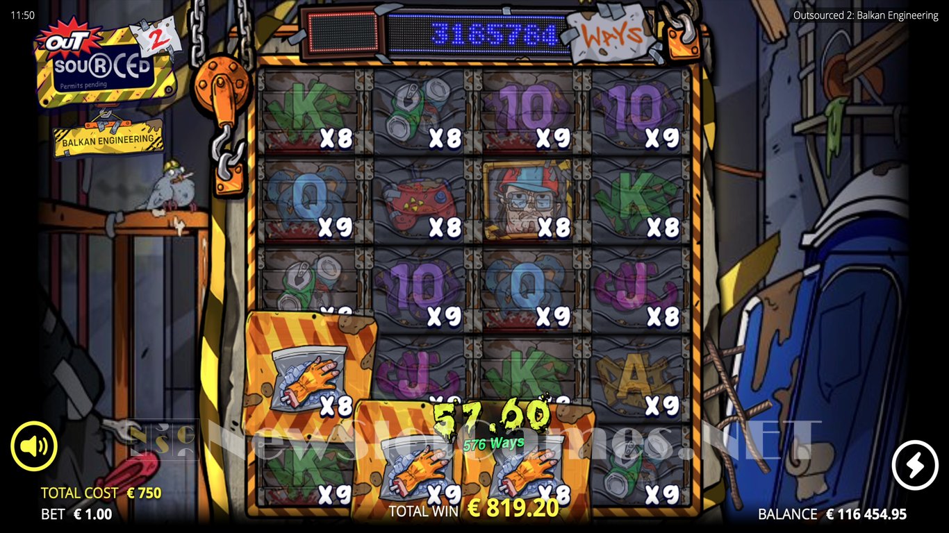 Outsourced 2 Balkan Engineering Slot Slot Image in Demo - pic. 15