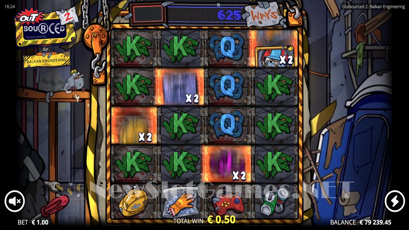 Outsourced 2 Balkan Engineering Slot Slot Image in Demo - pic. 5