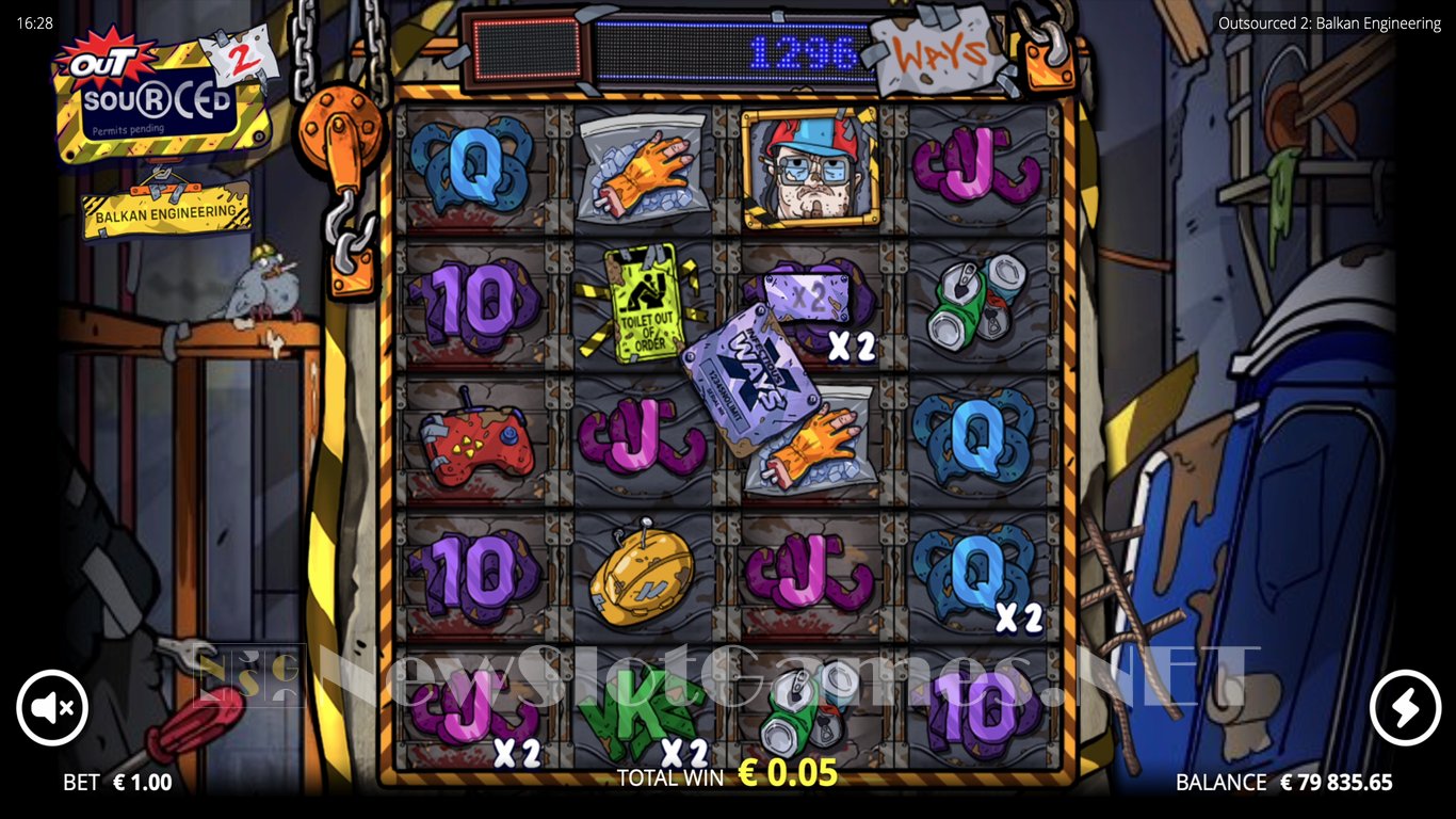 Outsourced 2 Balkan Engineering Slot Slot Image in Demo - pic. 7