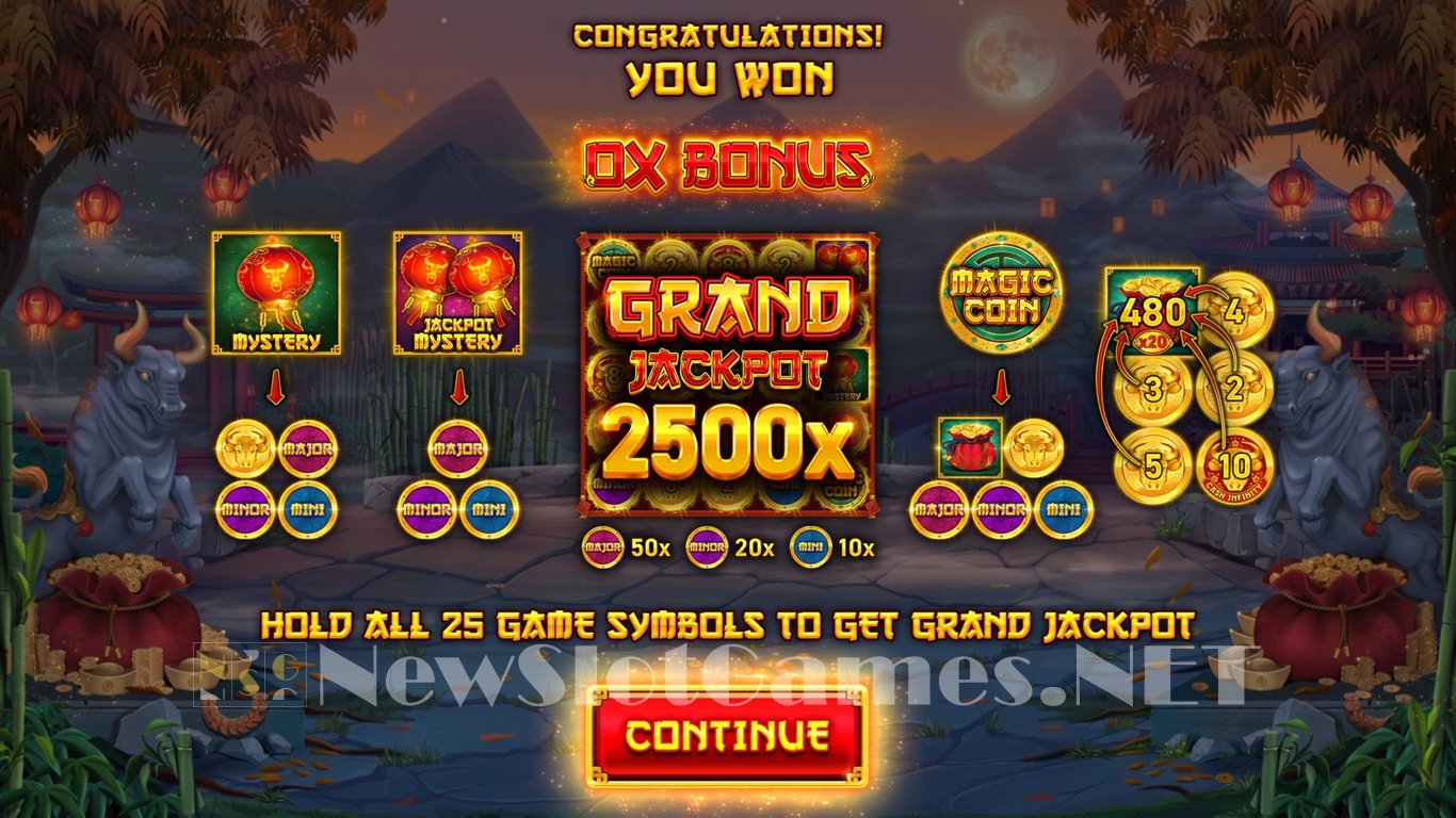 Ox Coin Slot Demo Image