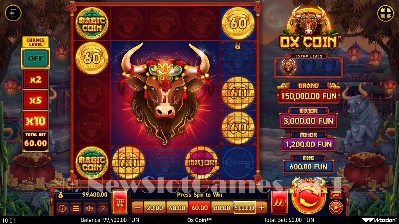 Ox Coin Slot Slot Image in Demo - pic. 2