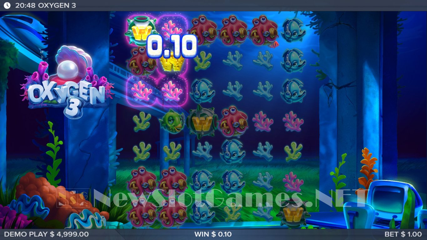 Oxygen 3 Slot Demo Image