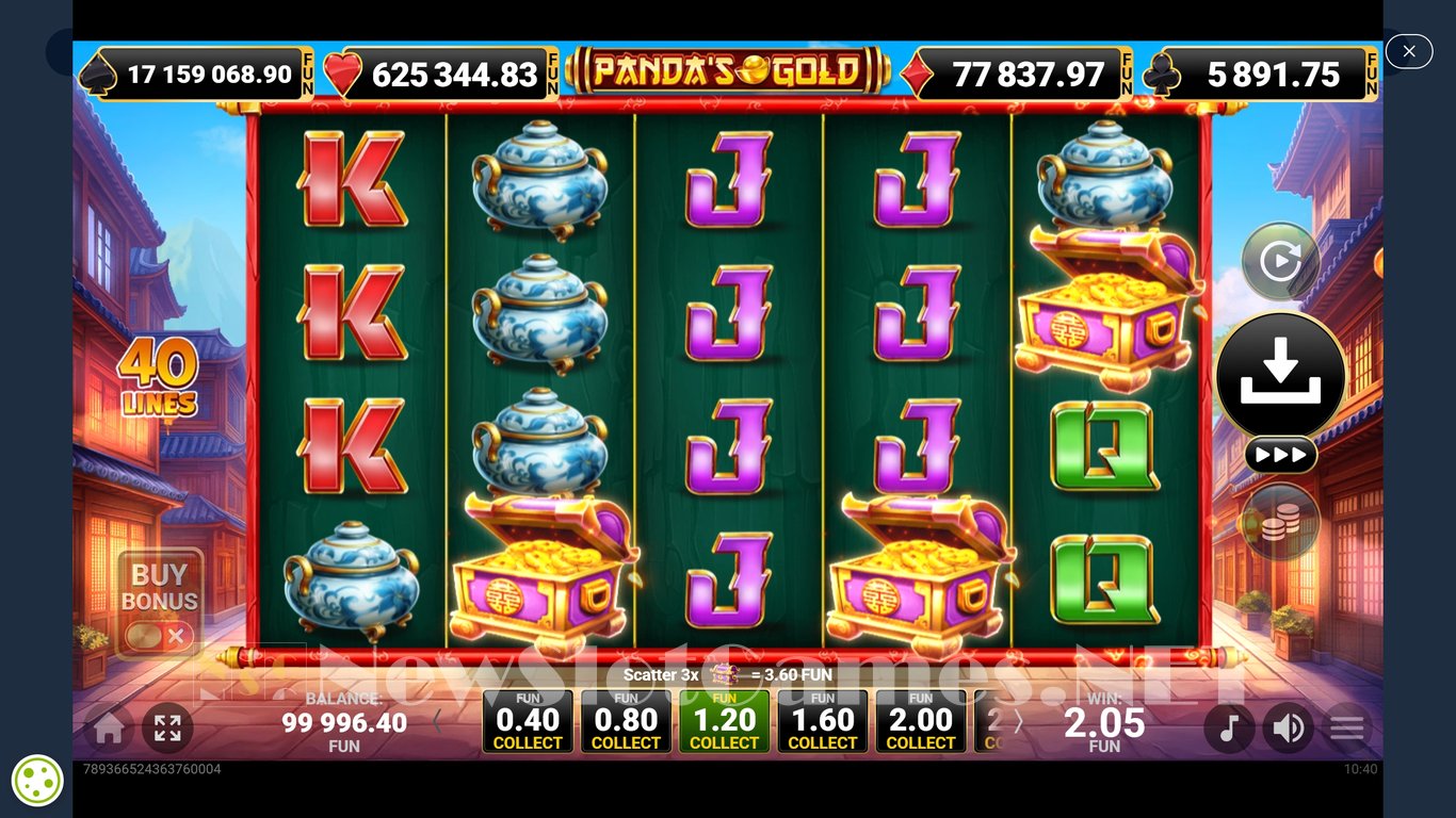 Pandas Gold Slot Slot Image in Demo - pic. 2