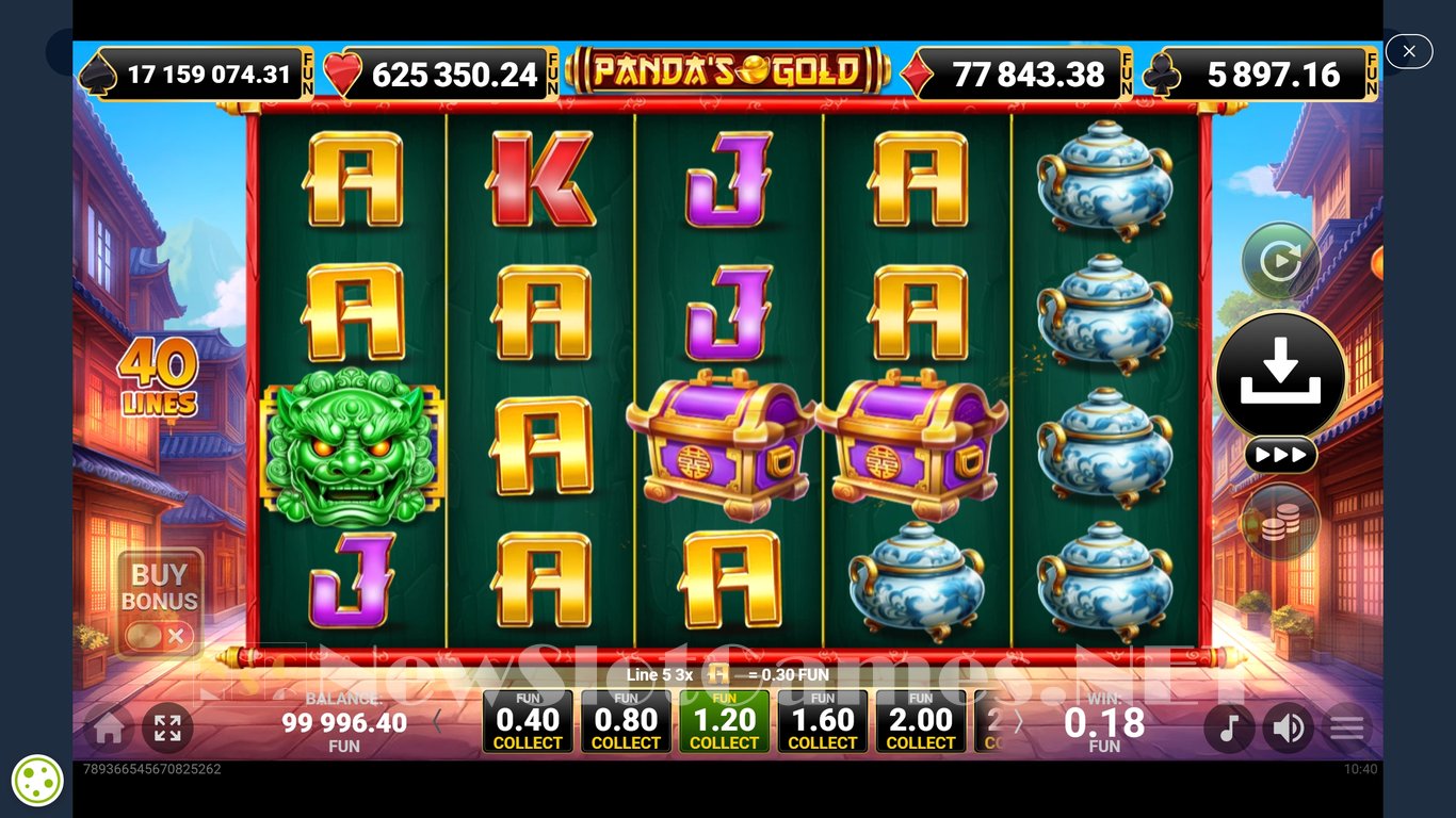 Pandas Gold Slot Slot Image in Demo - pic. 3