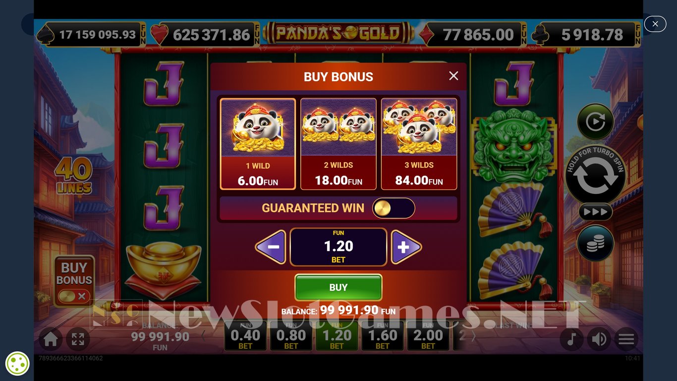 Pandas Gold Slot Slot Image in Demo - pic. 5