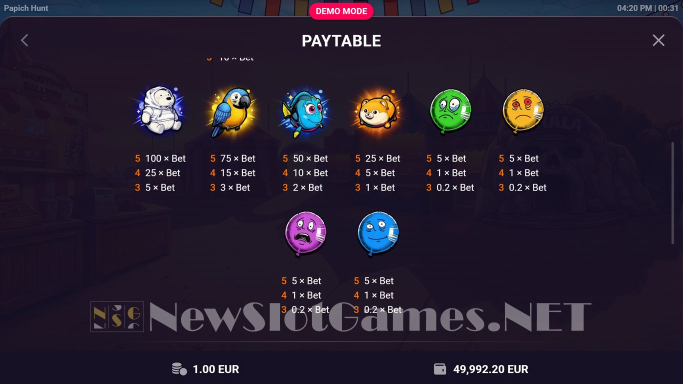 Papich Hunt Slot Slot Image in Demo - pic. 6