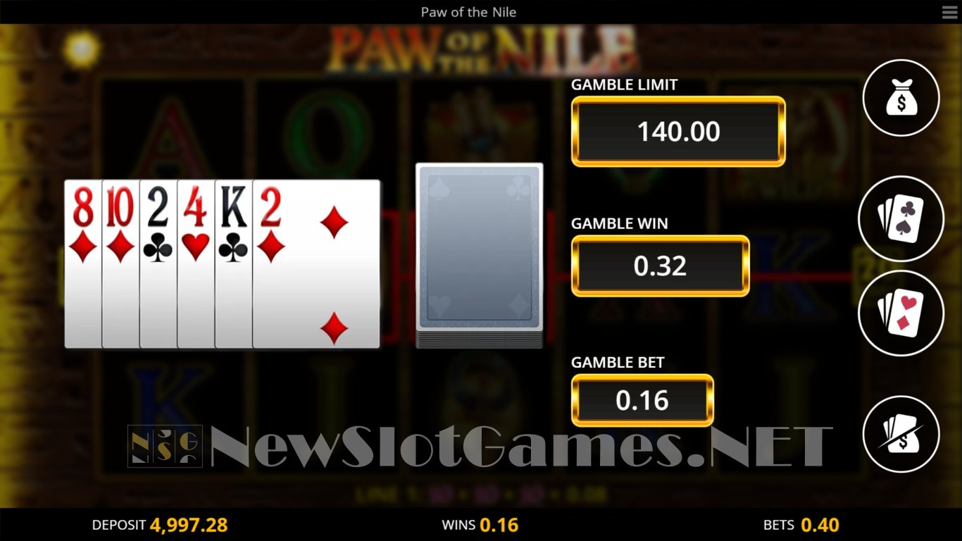 Paw of the Nile Slot Slot Image in Demo - pic. 4