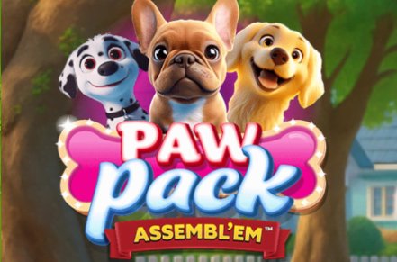 Paw Pack Assemblem Slot Logo