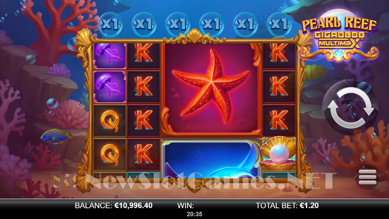 Pearl Reef GigaBlox MultiMax Slot Slot Image in Demo - pic. 2