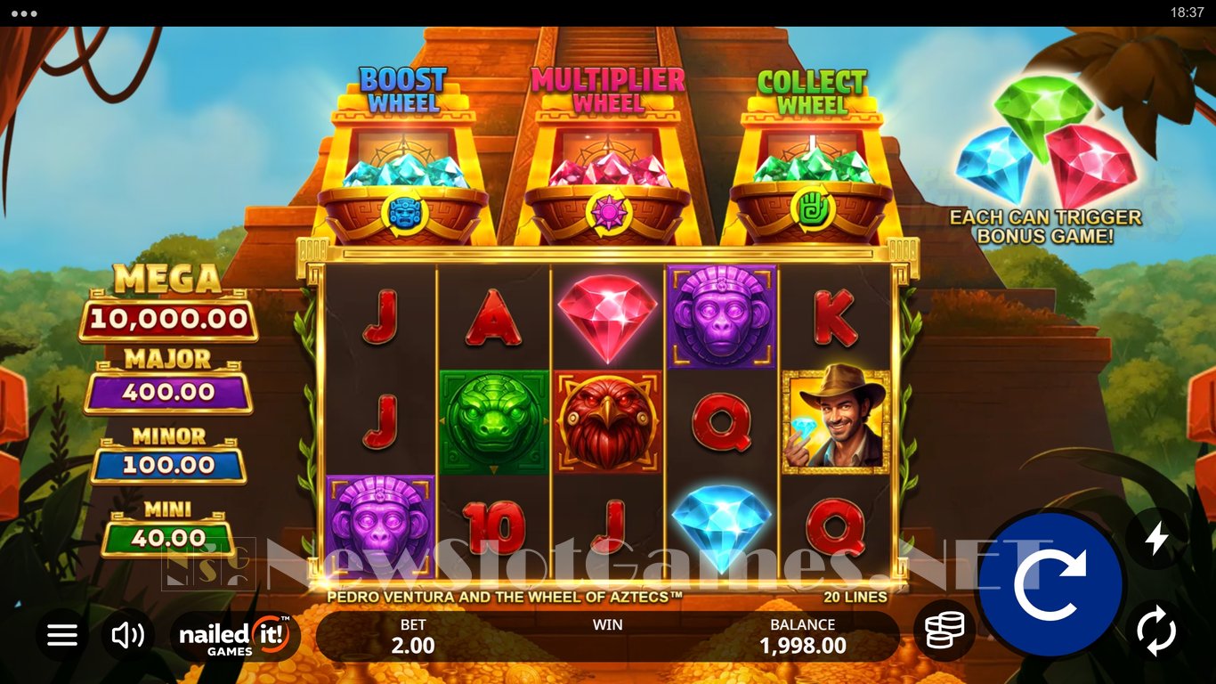 Pedro Ventura and the Wheel of Aztecs Slot Slot Image in Demo - pic. 2