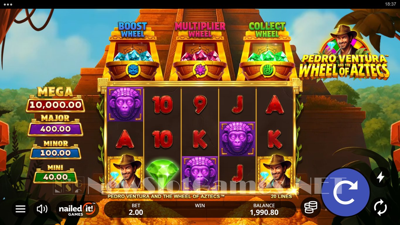 Pedro Ventura and the Wheel of Aztecs Slot Slot Image in Demo - pic. 4