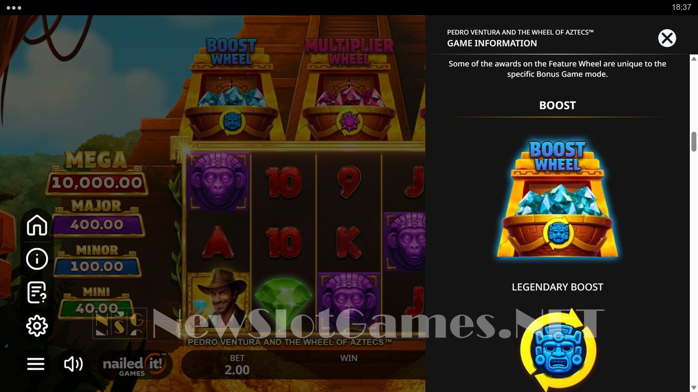 Pedro Ventura and the Wheel of Aztecs Slot Slot Image in Demo - pic. 6
