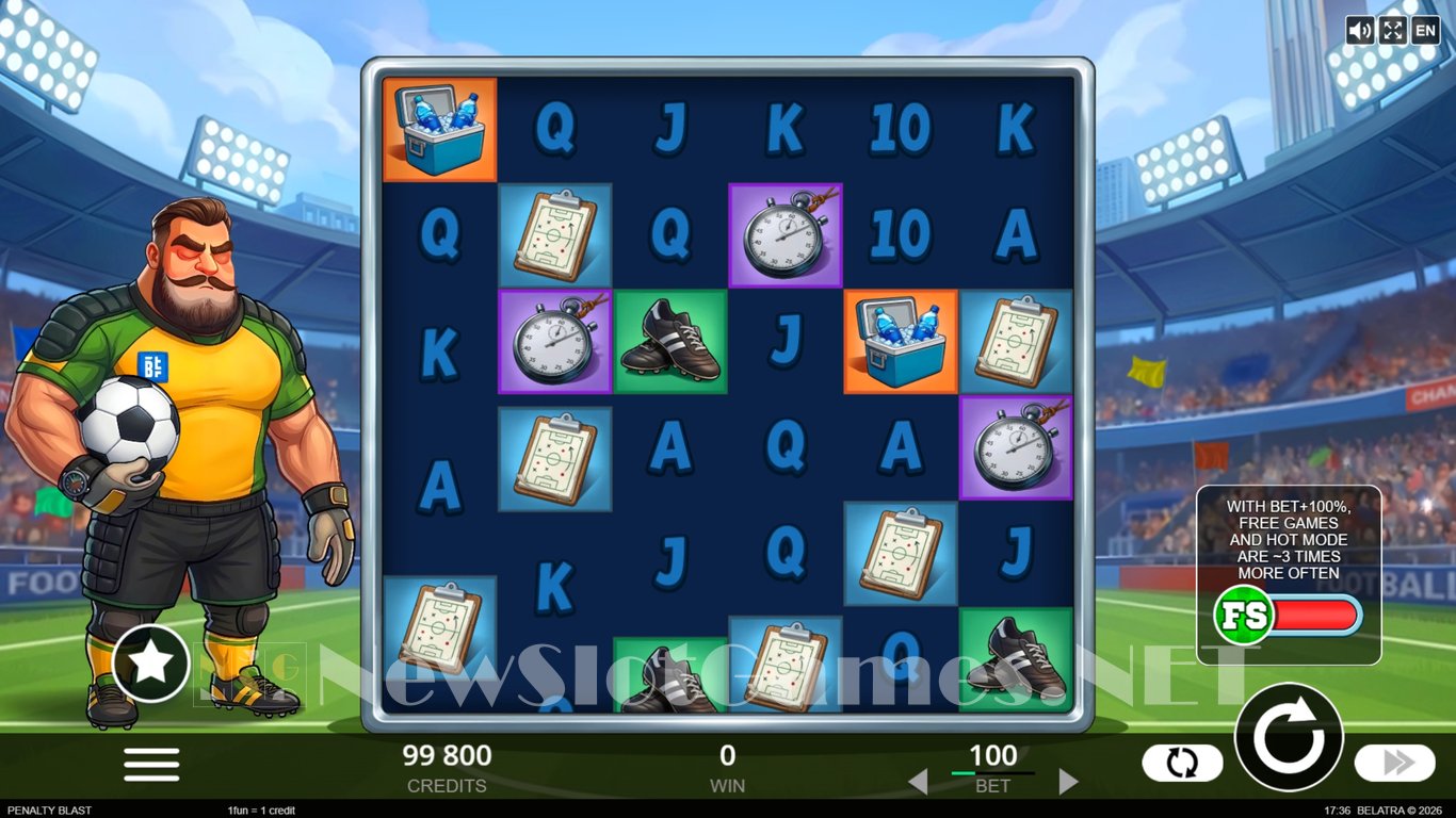 Penalty Blast Slot Demo Image