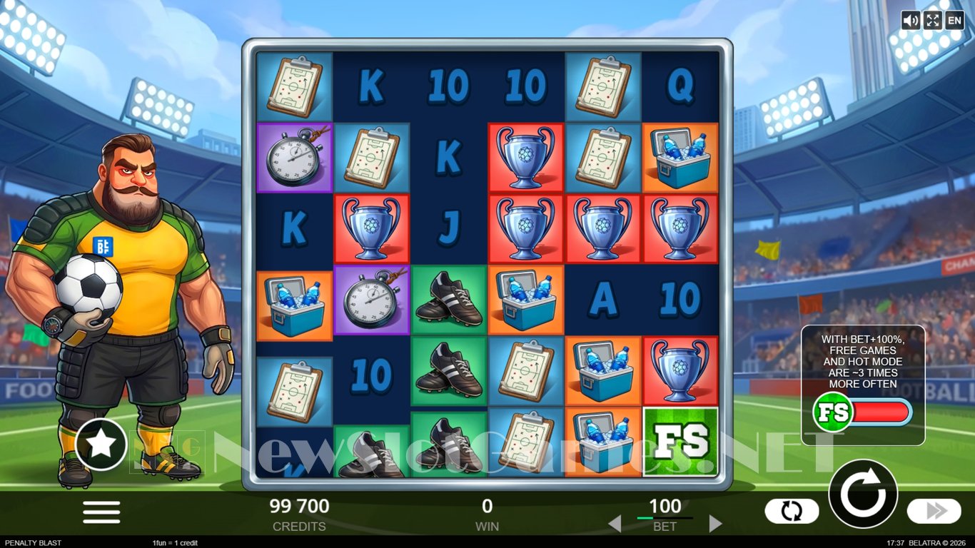 Penalty Blast Slot Slot Image in Demo - pic. 2