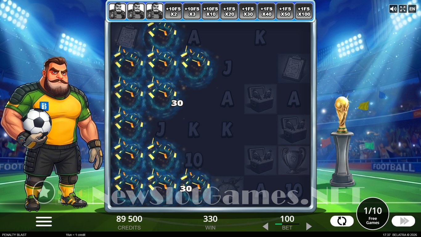 Penalty Blast Slot Slot Image in Demo - pic. 6