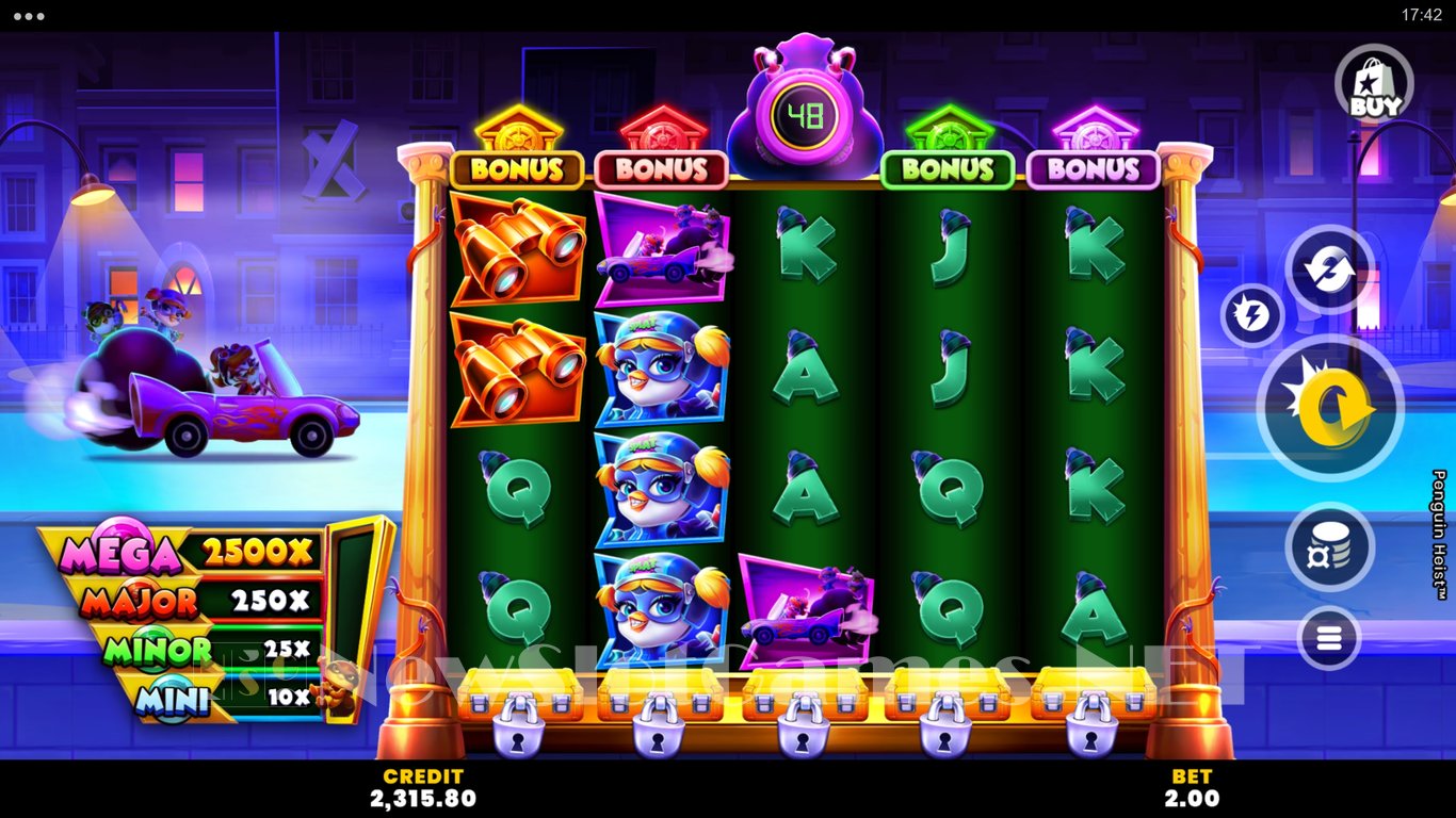 Penguin Heist Slot Slot Image in Demo - pic. 2