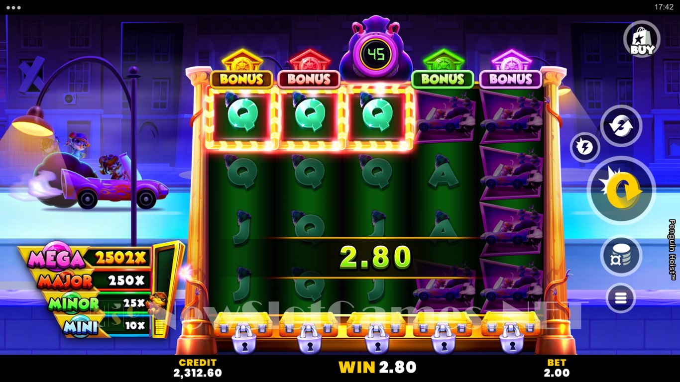 Penguin Heist Slot Slot Image in Demo - pic. 5