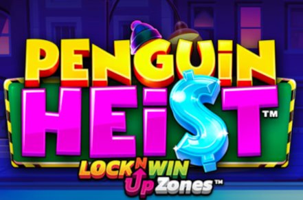 Penguin Heist Slot Logo