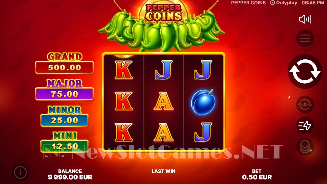 Pepper Coins Slot Demo Image
