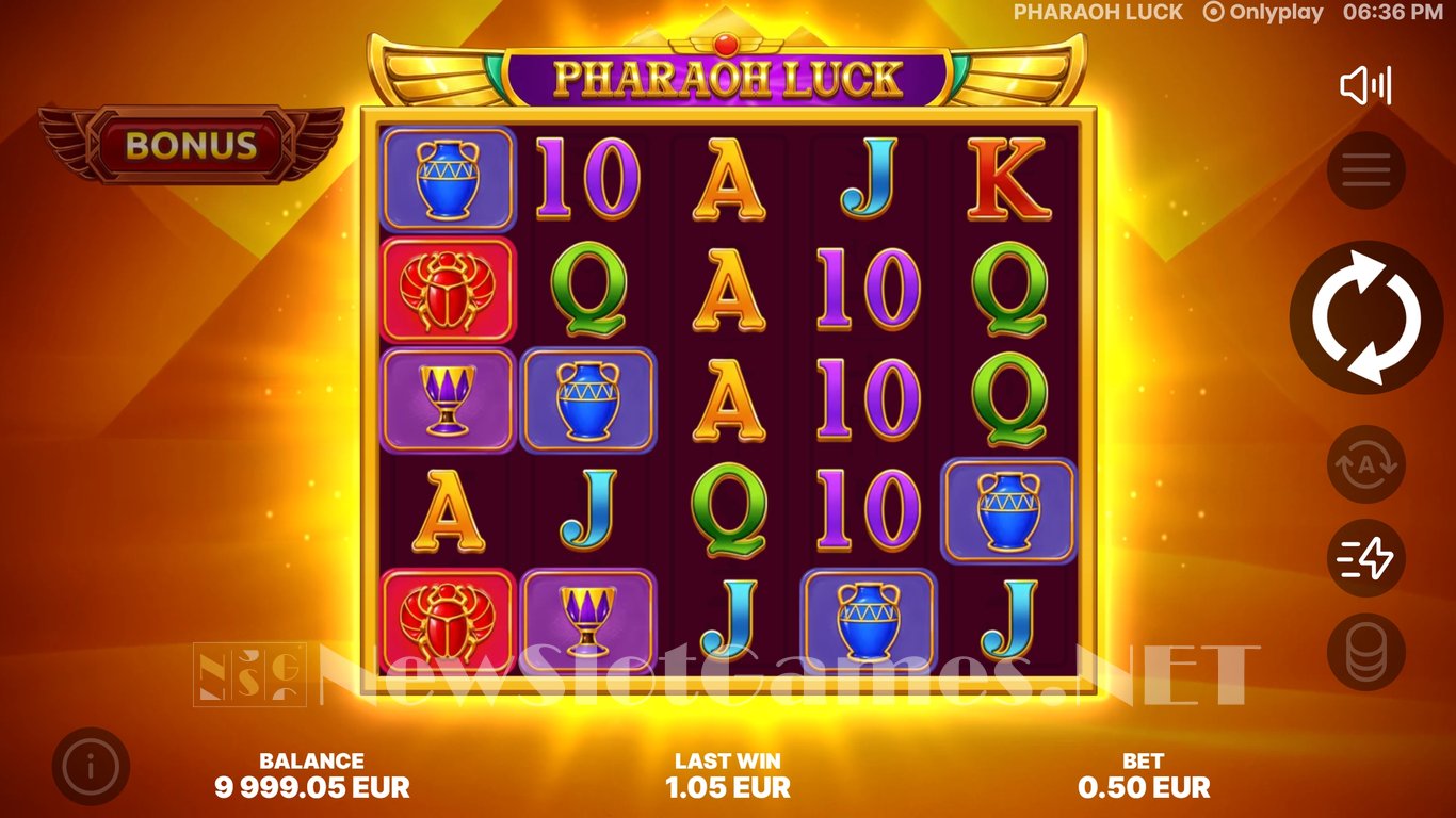 Pharaoh Luck Slot Slot Image in Demo - pic. 3