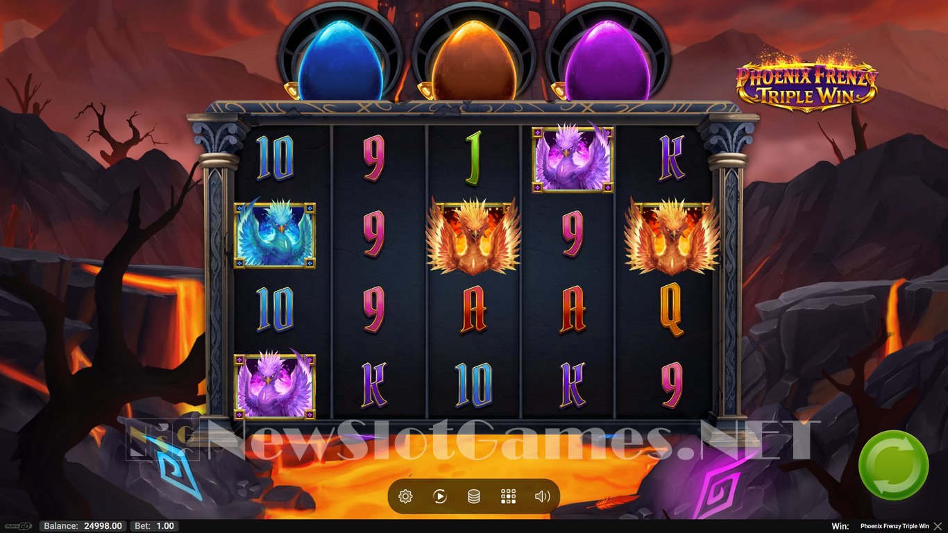Phoenix Frenzy Triple Win Slot Slot Image in Demo - pic. 2