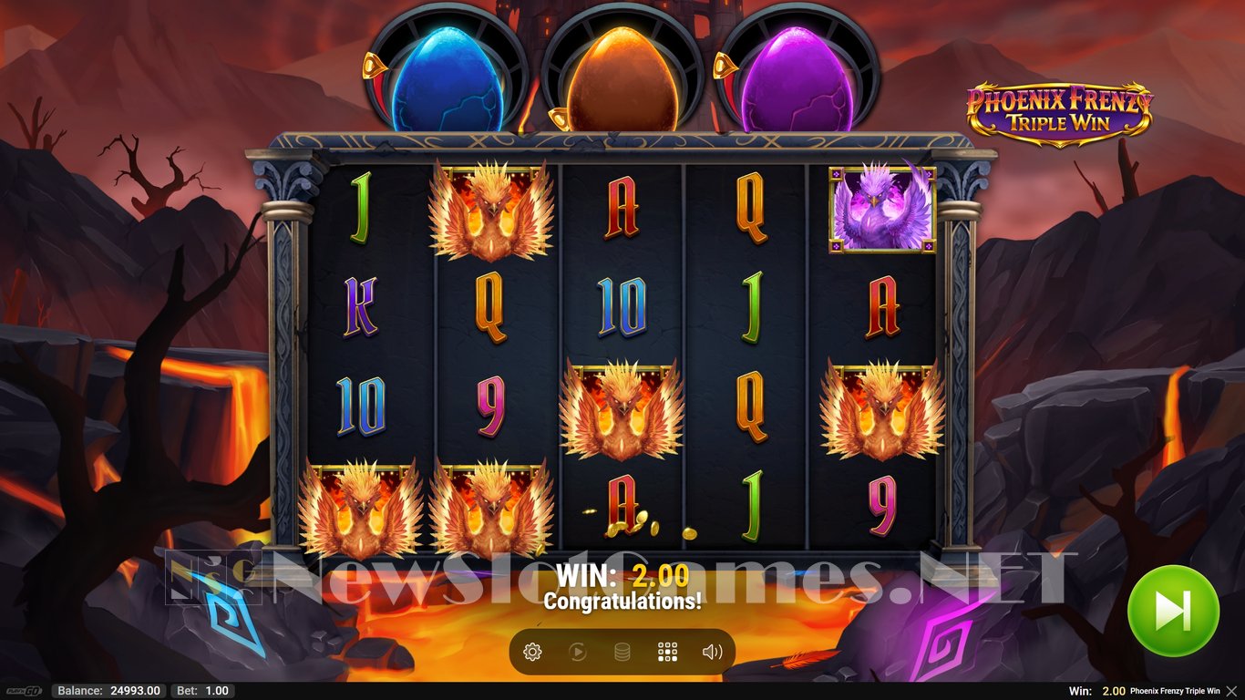 Phoenix Frenzy Triple Win Slot Slot Image in Demo - pic. 3