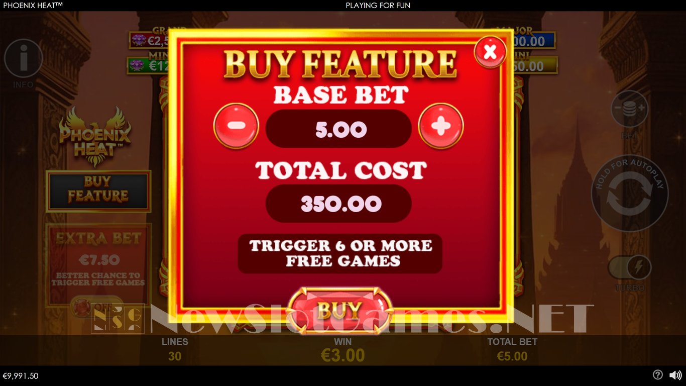 Phoenix Heat Slot Slot Image in Demo - pic. 4