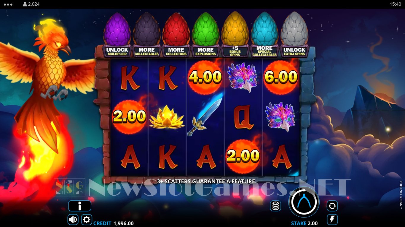 Phoenix Reign Slot Slot Image in Demo - pic. 2