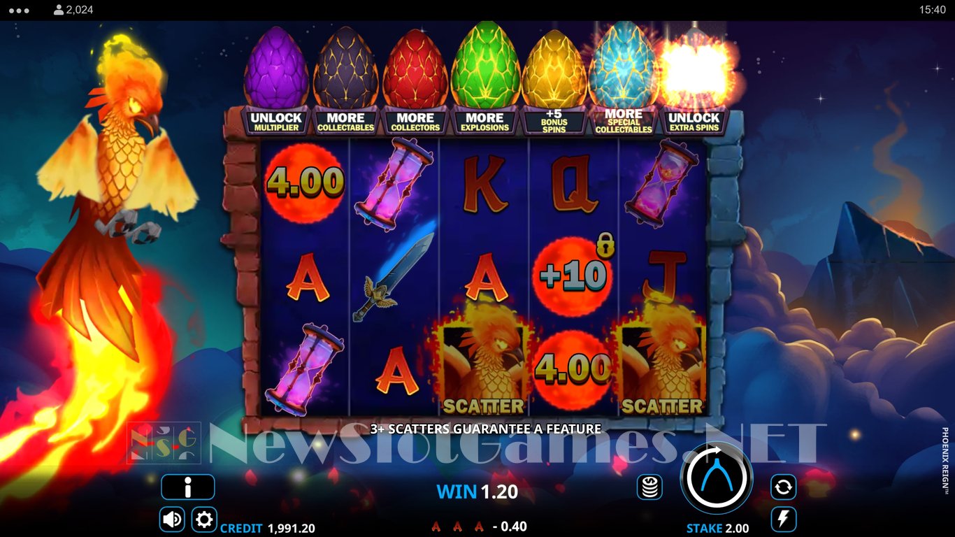 Phoenix Reign Slot Slot Image in Demo - pic. 3