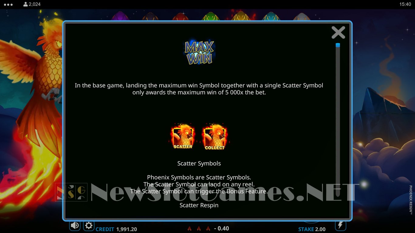 Phoenix Reign Slot Slot Image in Demo - pic. 4
