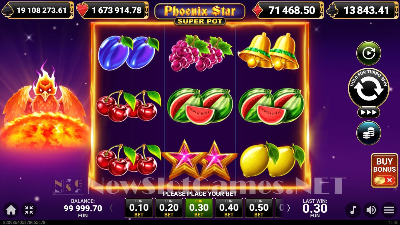 Phoenix Star Super Pot Slot Slot Image in Demo - pic. 2