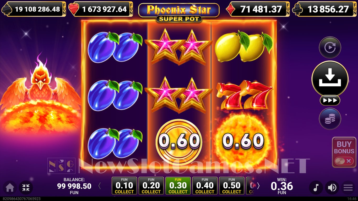 Phoenix Star Super Pot Slot Slot Image in Demo - pic. 4