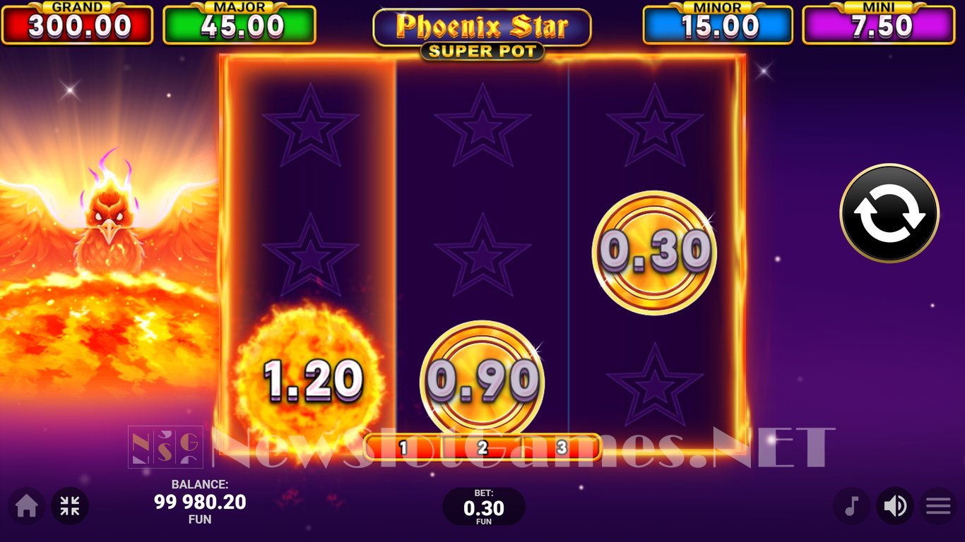 Phoenix Star Super Pot Slot Slot Image in Demo - pic. 7