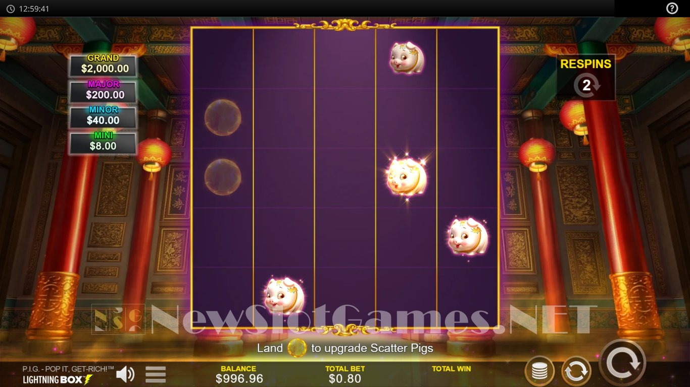 PIG Pop It, Get-Rich! Slot Slot Image in Demo - pic. 5