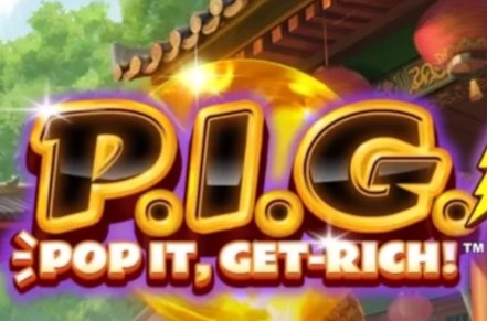 PIG Pop It, Get-Rich! Slot Logo