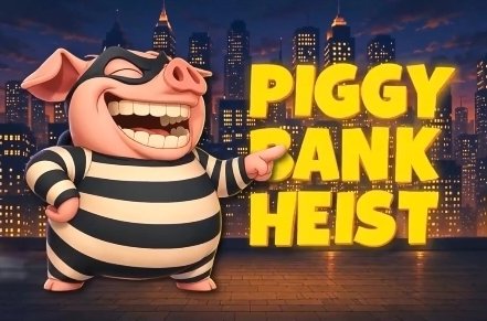 Piggy Bank Heist Slot Icon