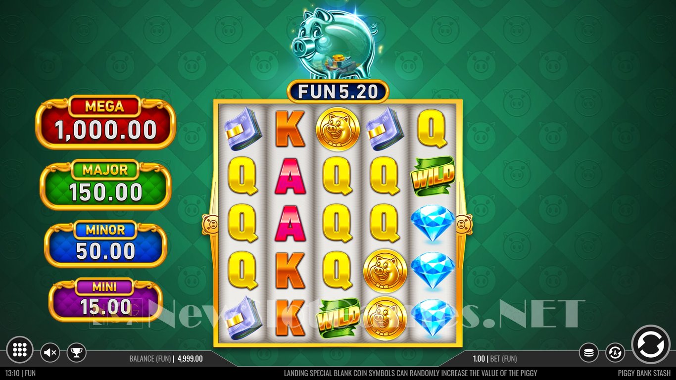 Piggy Bank Stash Slot Demo Image