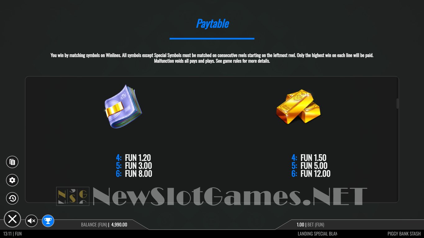Piggy Bank Stash Slot Slot Image in Demo - pic. 6