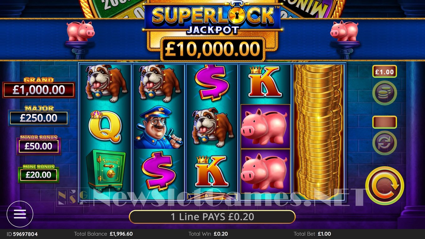 Piggy Bankin Super Lock Slot Demo Image