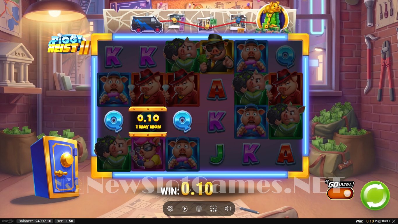 Piggy Heist 2 Slot Slot Image in Demo - pic. 2
