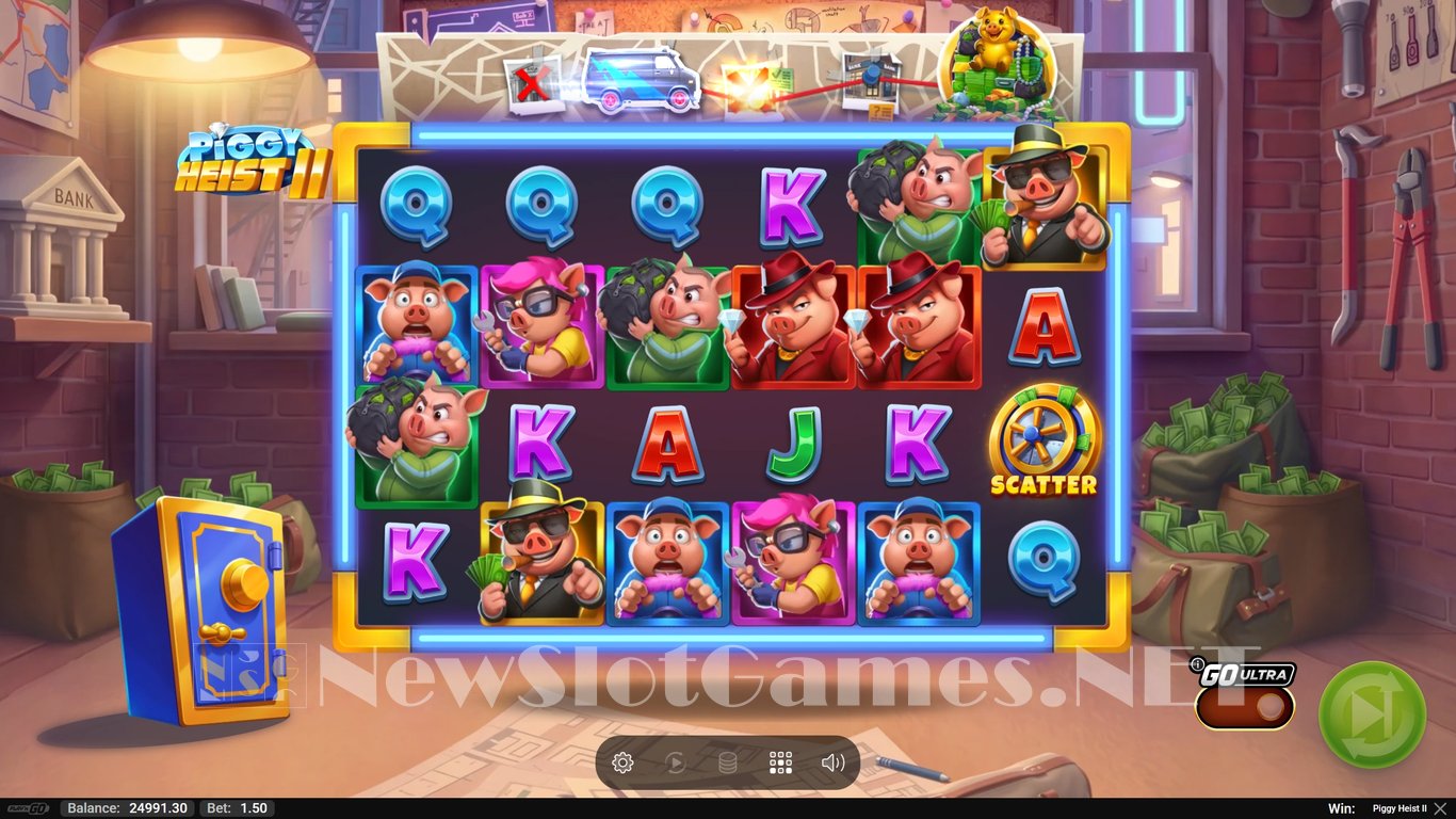 Piggy Heist 2 Slot Slot Image in Demo - pic. 3