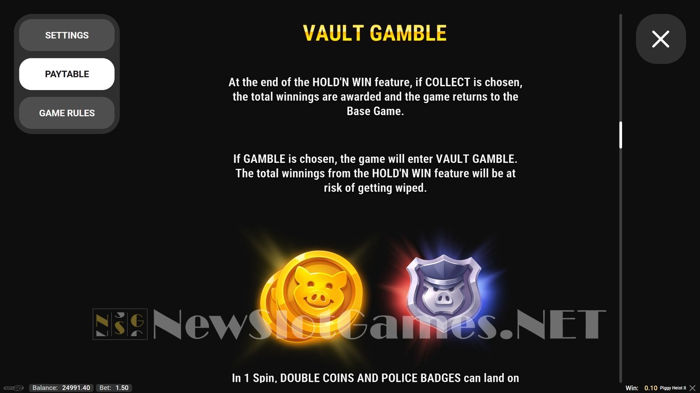 Piggy Heist 2 Slot Slot Image in Demo - pic. 6