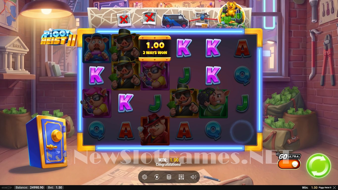 Piggy Heist 2 Slot Slot Image in Demo - pic. 7