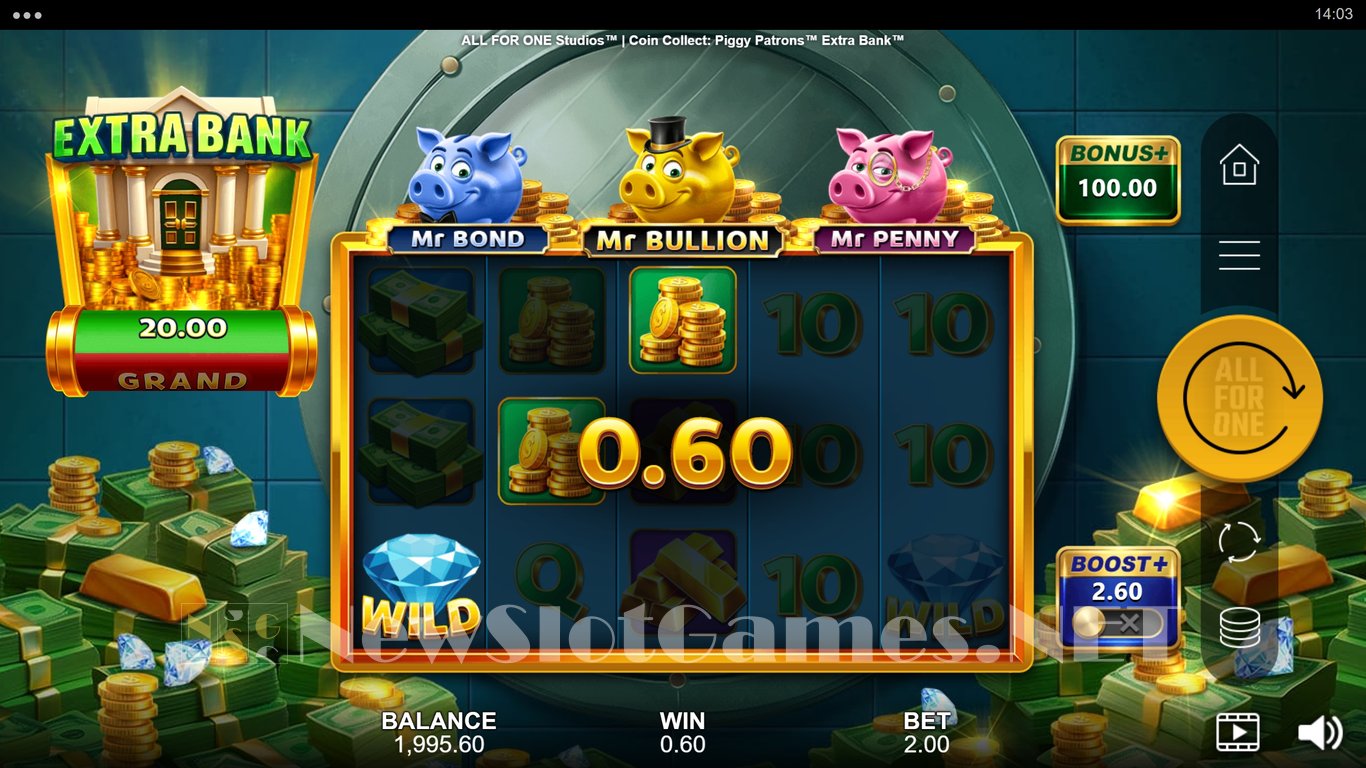 Piggy Patrons Extra Bank Coin Collect Slot Slot Image in Demo - pic. 2