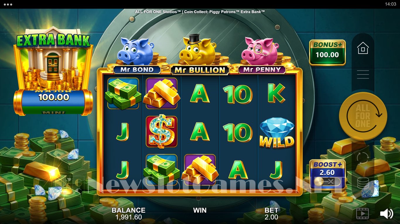 Piggy Patrons Extra Bank Coin Collect Slot Slot Image in Demo - pic. 3