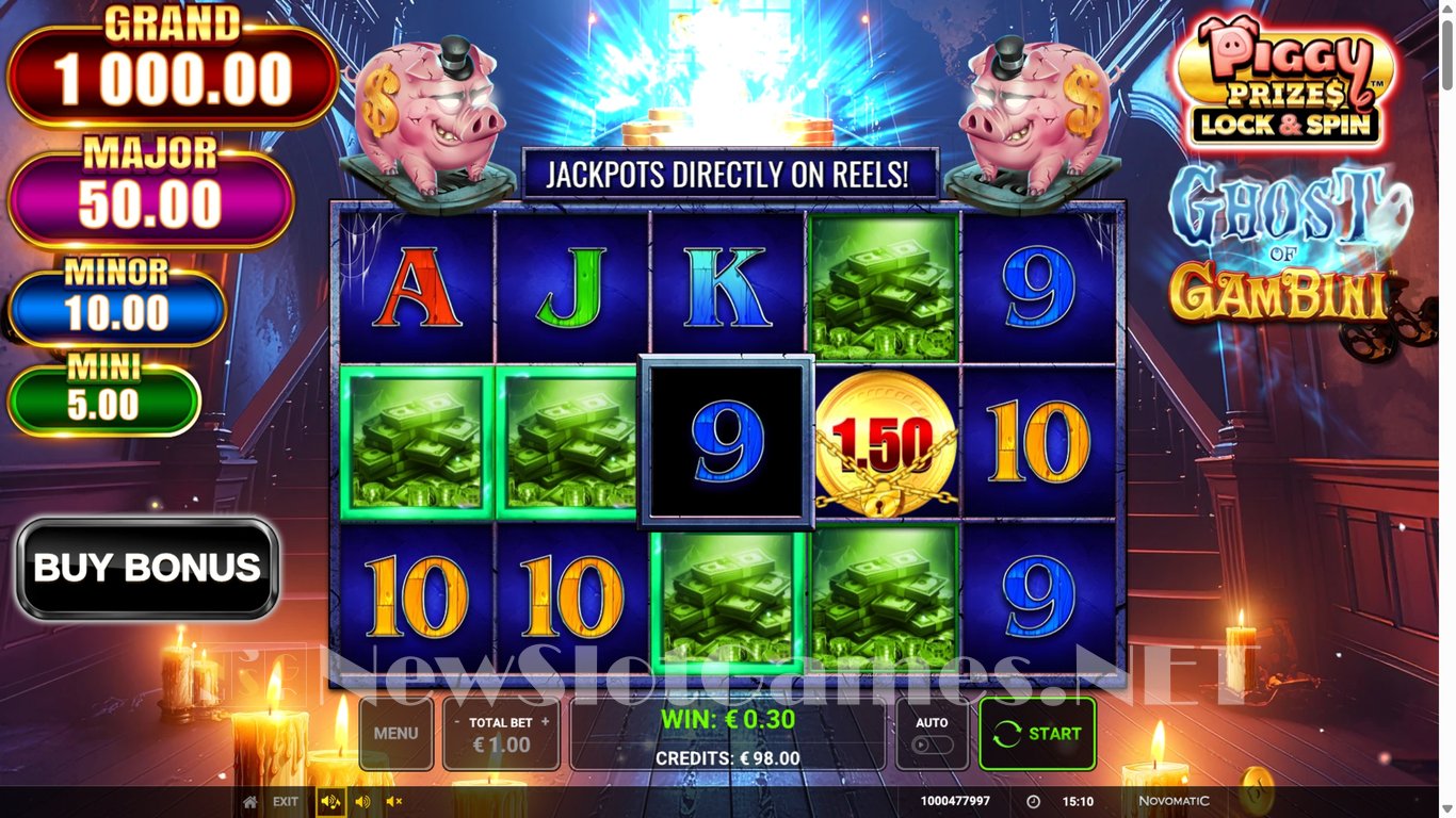 Piggy Prizes Ghost of Gambini Slot Slot Image in Demo - pic. 2