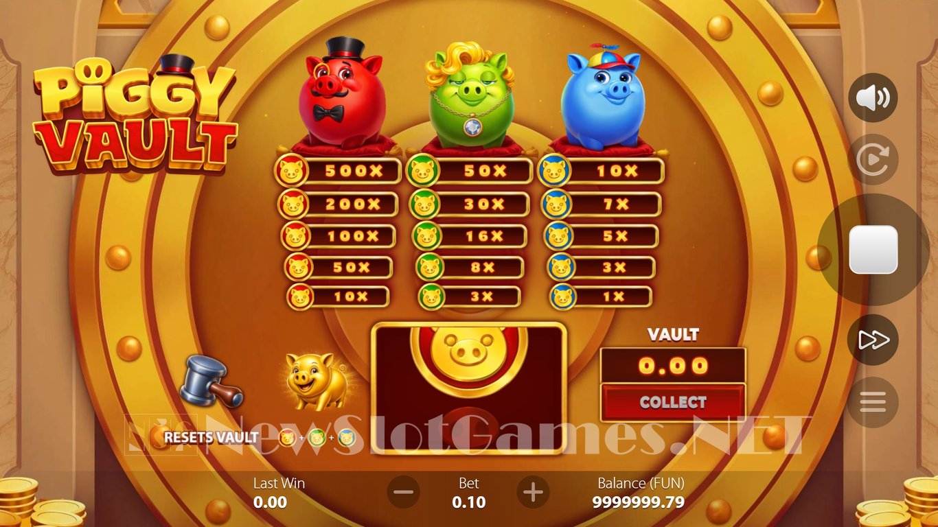 Piggy Vault Slot Demo Image