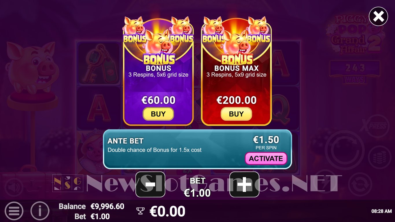 PiggyPop Grand Affair 2 Slot Slot Image in Demo - pic. 4