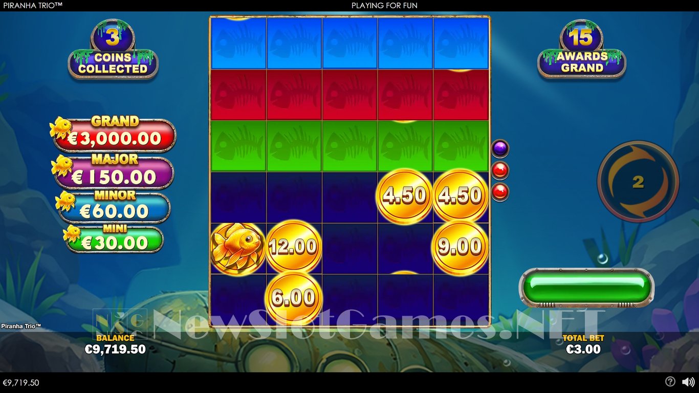 Piranha Trio Slot Slot Image in Demo - pic. 6